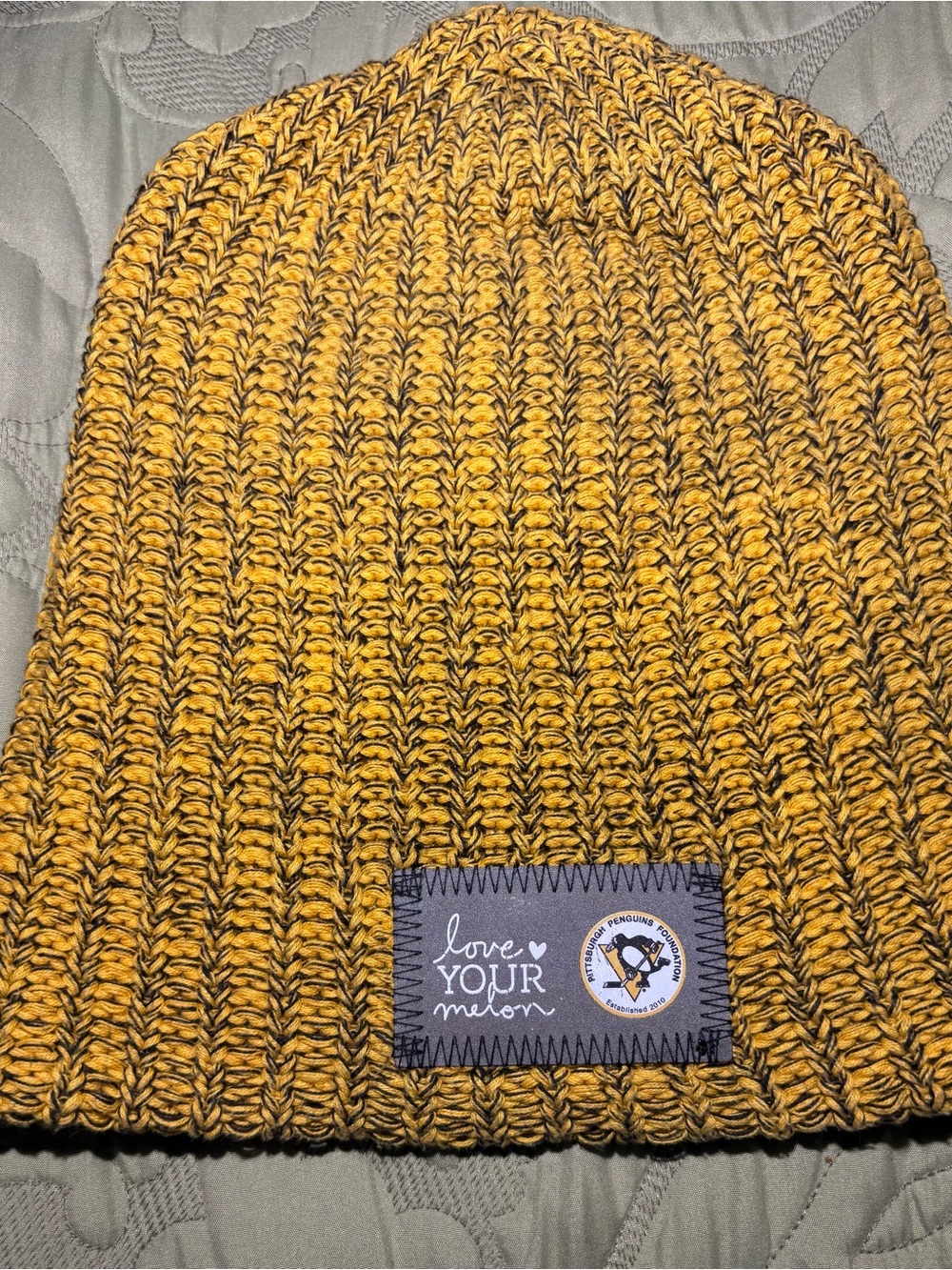 LOVE YOUR MELON Limited Edition ( Pittsburgh Penguins) Slouchy Hat!